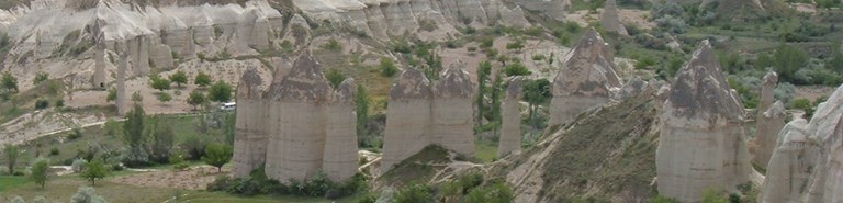 Cappadoce turque etranges cheminées de fées en Cappadoce avec Vidas