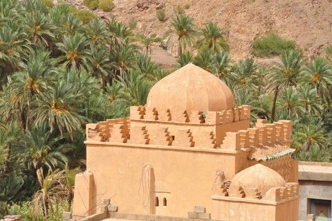 Marabout dans les montagnes marocaines Marabout au Sud